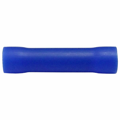 Blue Butt Connector, Vinyl, Butted, 16-14 Gauge, 100 Count Bag