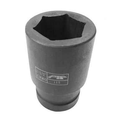 1" Drive, 1-1/2" 6-Point Deep Impact Wrench Socket