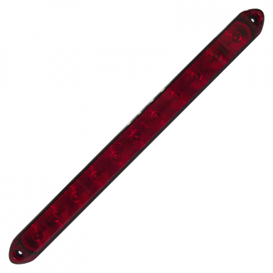 Thin-Line Stop-Tail-Turn Red LED Light, 1-1/4" X 15-1/2"