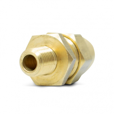 1/2" NPT Hose Connector for 1/2" ID Rubber Air Brake Hose