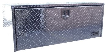 Heavy Duty Underbody Tool Box, Full Diamond Plate, 18" x 18" x 30", Locking T-Handle