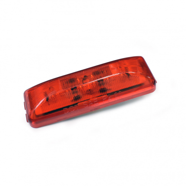 LED Marker/Clearance Light, Red Lens, 12 Red LEDs