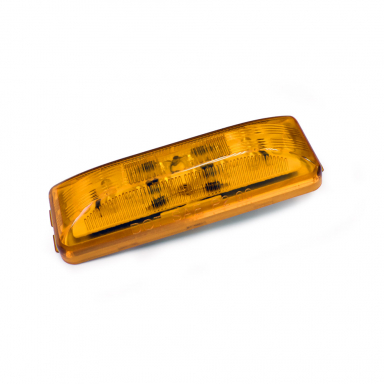 LED Marker/Clearance Light, Amber Lens, 12 Amber LEDs