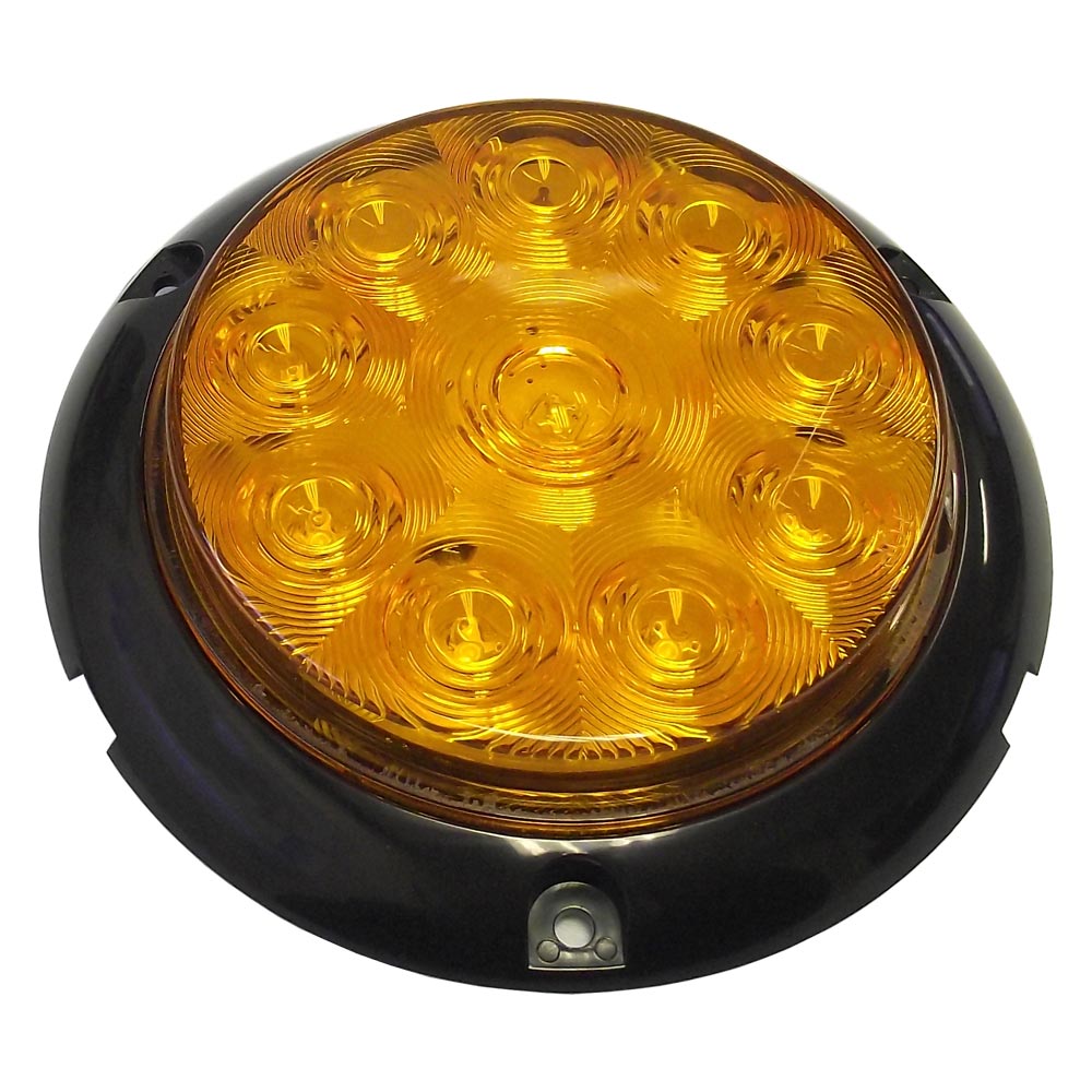 Pro Trucking Products Amber Led Strobe Light Surface Mounted