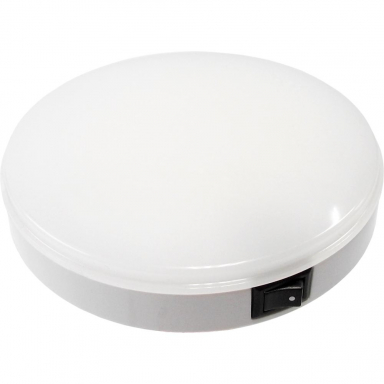 LED Interior Light With On/Off Switch, 4-1/4" Round