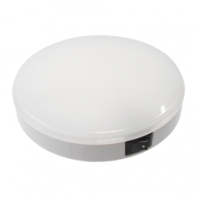 LED Interior Light With On/Off Switch, 4-3/4" Round