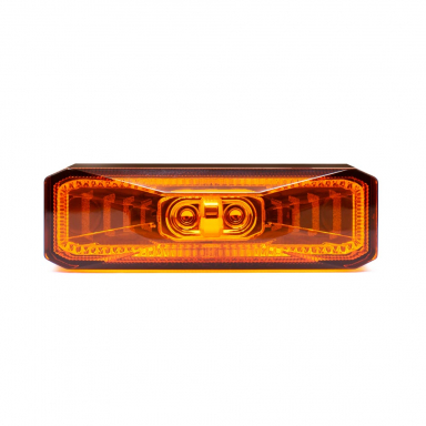 Tunnel Vision LED Marker Light, Amber Lens, Amber LEDs, 3.75" Long