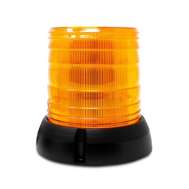 High Profile Amber LED Light Beacon - Pipe, Screw, & Stud Mount (12-Volt)