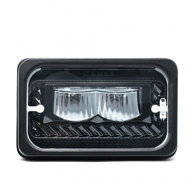 4" x 6" High Beam Heated De-Icing LED Headlight