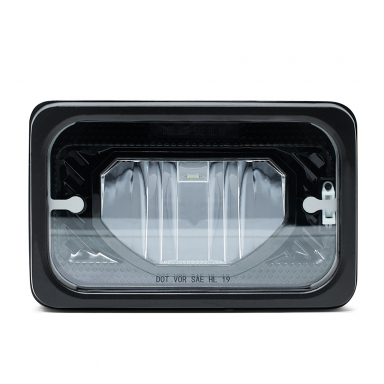 4" x 6" Low Beam Heated De-Icing LED Headlight
