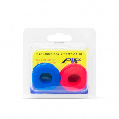 Polyurethane Glad Hand Seal Kit, 2 Red and 2 Blue