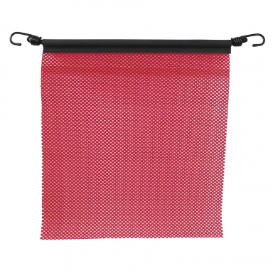 Heavy Duty Easy Hook Red Warning Flag