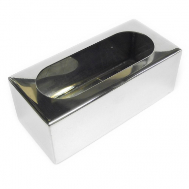 Stainless Steel Single Oval Light Box - Accepts One 6" Oval Light