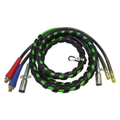 12' 3-Way Air Brake Hose and ABS Cable Assy