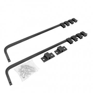 Right Angle Mud Flap Bracket Kit, All Mounting Hardware Included