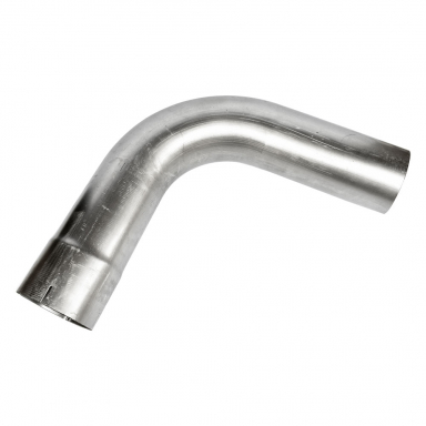 90 Degree 5" ID-OD Aluminized Exhaust Elbow, 18" Legs, 10" Center Line Radius