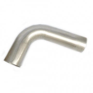 90 Degree 5" OD-OD Aluminized Exhaust Elbow - 11" & 16" Legs, 5.5" Radius