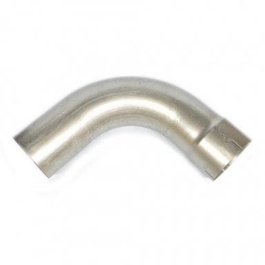 90 Degree 5" ID-OD Aluminized Exhaust Elbow, 11" Legs, 7.5" Center Line Radius