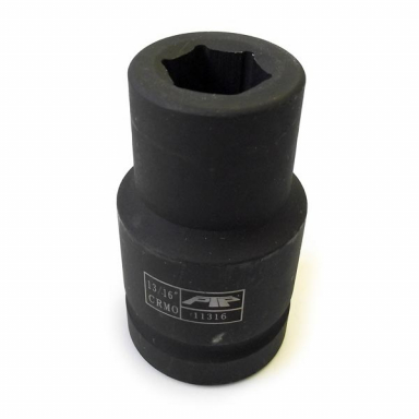 1" Drive, 13/16" 6-Point Deep Impact Wrench Socket