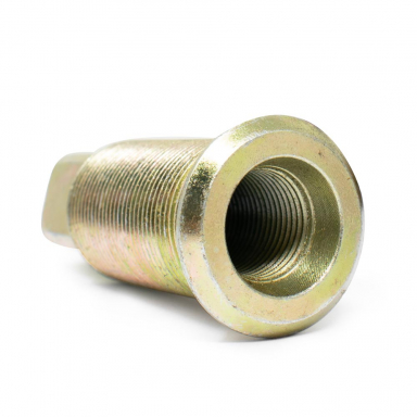 RH Stud-Piloted, Budd Wheel Extra Length Inner Cap Nut, For Steel Wheels, 2-9/16" Overall Length