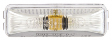 Clear Sealed License Plate Light