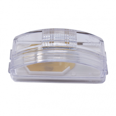 Clear Sealed Incandescent License Plate Light, 12 VDC