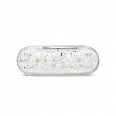 24-Volt Backup Light with 27 White LEDs, 6" Oval