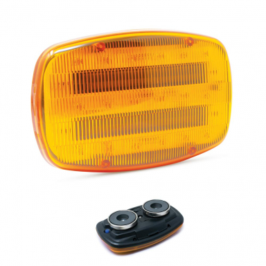 Amber LED 2 Function Safety Light with Magnet Mount