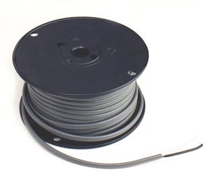 Gray Jacketed Parallel Wire, 2 Wire, 16 Gauge, 100Ft Spool