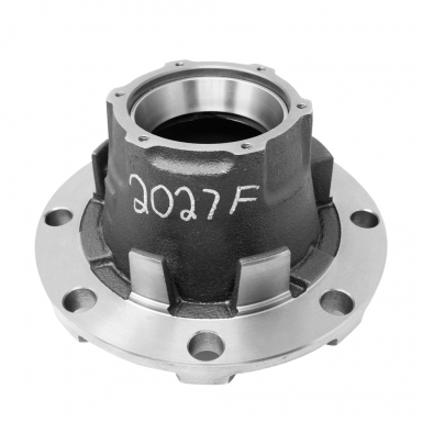 Outboard-Mount Trailer Hub, Use with 63680F Drum, ABS, Bearings: HM218248 Inner, HM212049 Outer