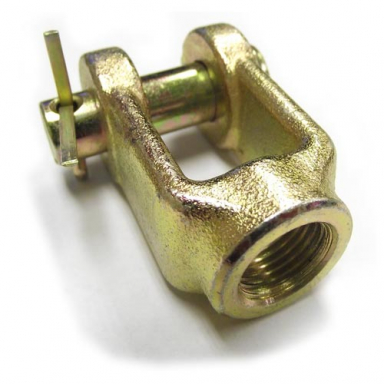 Push Rod Clevis Yoke Assembly - 1/2" Pin, 5/8" Thread