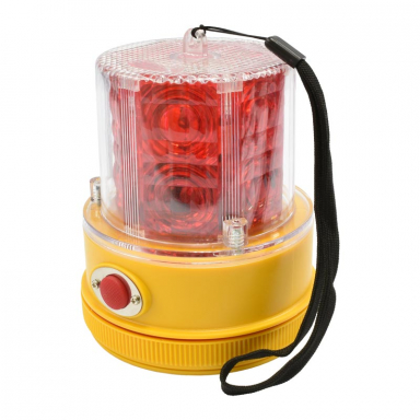 Battery Powered Portable Red LED Light Beacon