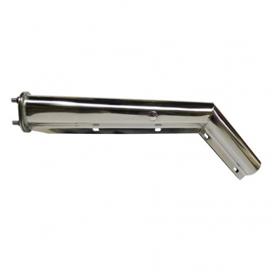 Stainless Steel Spring-Loaded Mud Flap Hangers with 45 Degree Angle