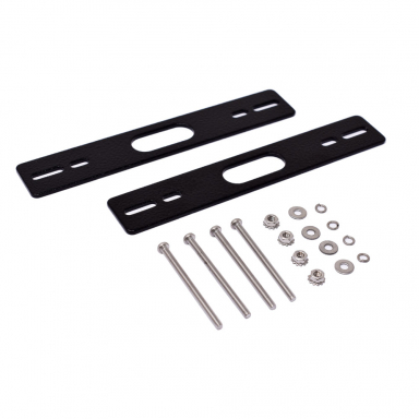 Grille Mounting Kit for Two Strobe Lights, Two Brackets and Installation Hardware Included