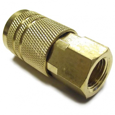 1/4" Industrial Type Female Air Coupler